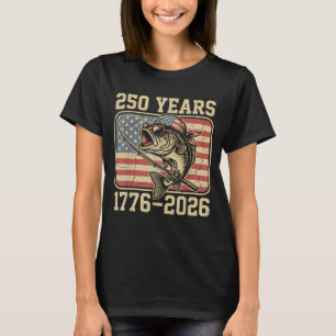 Fischflagge fangen - Barrakuda T-Shirt
