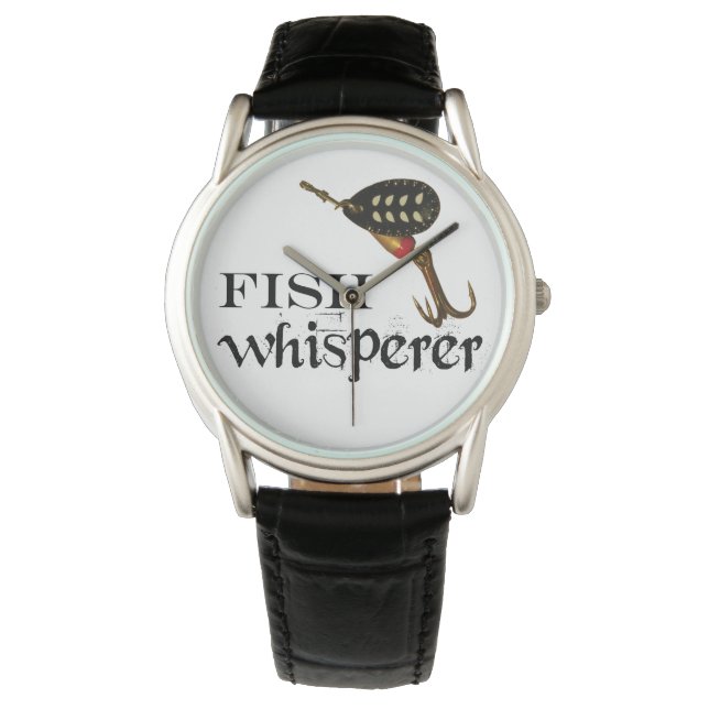 Fischflüster Armbanduhr (Vorderseite)