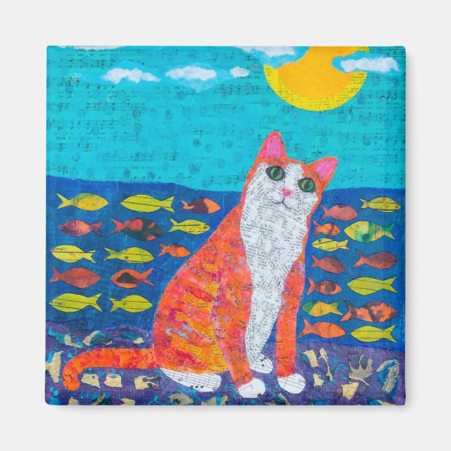 Fischflüster Magnet (Vorne)