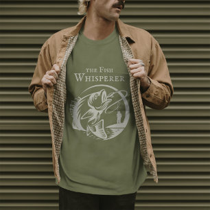 Fischflüster Sportfischerei im Freien T-Shirt