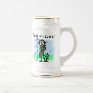 Fischflüsterer Bierglas