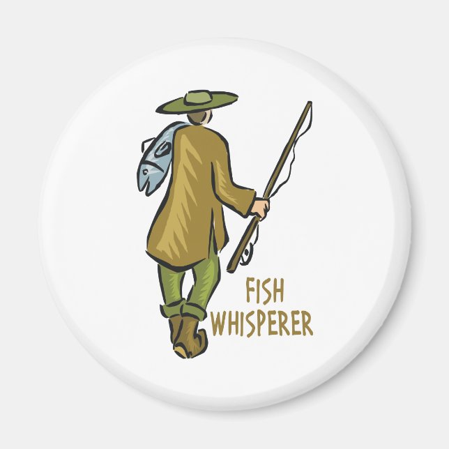 Fischflüsterer Magnet (Vorne)