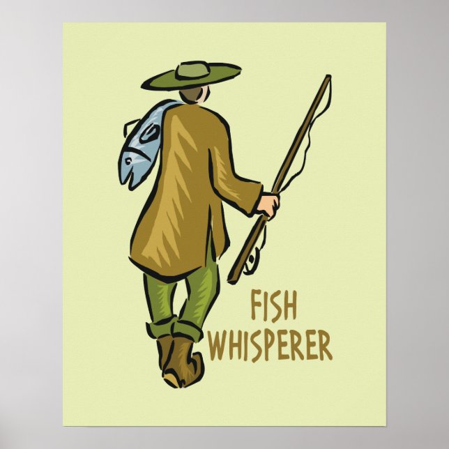 Fischflüsterer Poster (Vorne)