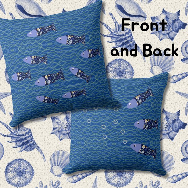 Fischfresser Fischer Seehunde Kissen (Von Creator hochgeladen)