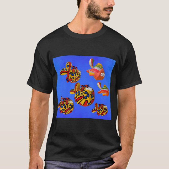 Fischfreunde T-Shirt (Vorderseite)
