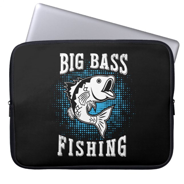 Fischgeschenk Großer Fischfang Laptopschutzhülle (Vorderseite)
