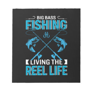 Fischgeschenk Großer Fischfang Leben Notizblock