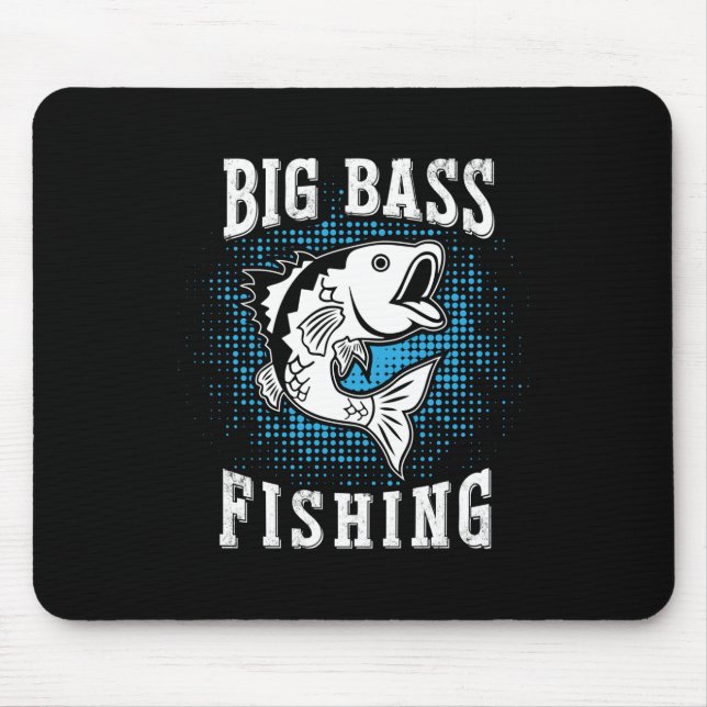 Fischgeschenk Großer Fischfang Mousepad (Vorne)