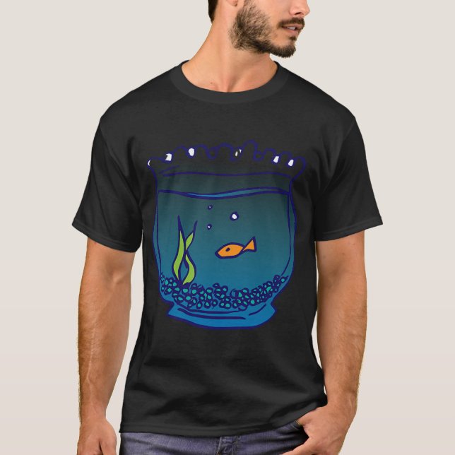 Fischglas T-Shirt (Vorderseite)