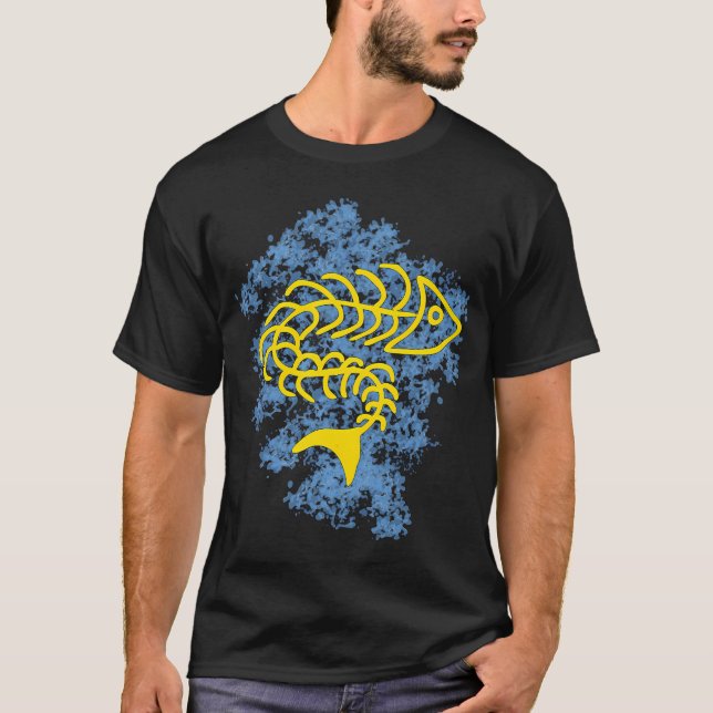 Fischgräten T-Shirt (Vorderseite)