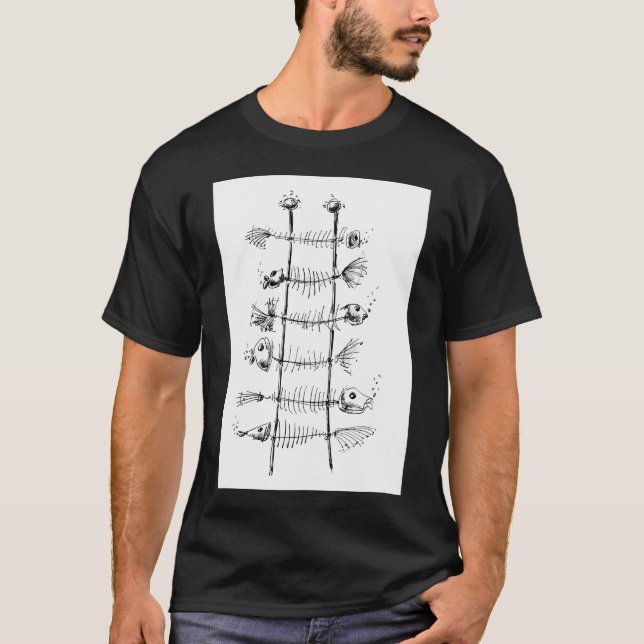 Fischgrätenleiter T-Shirt (Vorderseite)