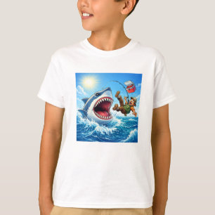 Fischhai Cartoon T-Shirt
