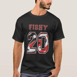 Fischig 20 Aho Carolina Profi-Eishockey-Inspiratio T-Shirt