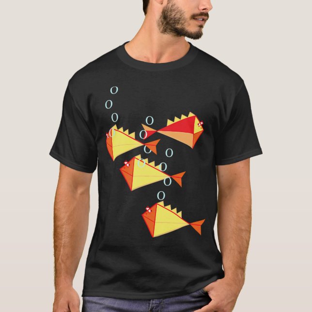 fischig fischig fischig T-Shirt (Vorderseite)