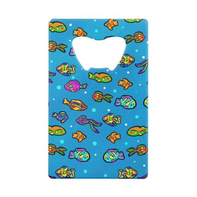 Fischkunst Geldbeutel Flaschenöffner (Rückseite)