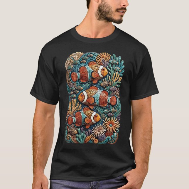 FISCHKUNST T-Shirt (Vorderseite)