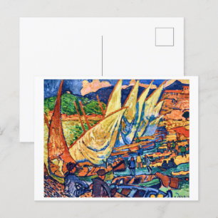 Fischkutter, Collioure Andre Derain Postkarte