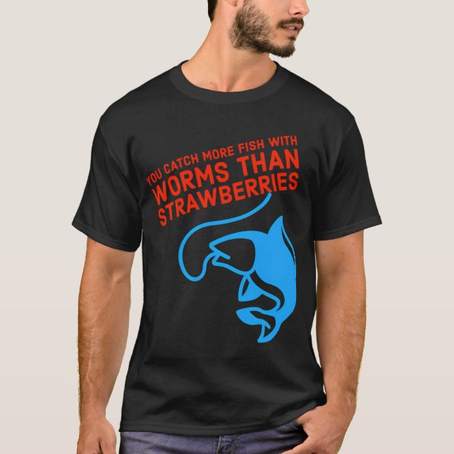 Fischliebhaber T-Shirt (Vorderseite)