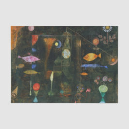Fischmagie, Paul Klee Abstrakte Kunst Seidenpapier