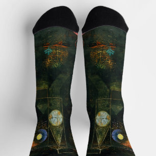 Fischmagie, Paul Klee Abstrakte Kunst Socken