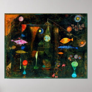 Fischmagie, Paul Klee Poster