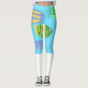 Fischmalerei Leggings