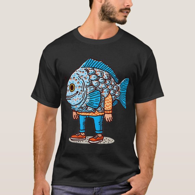 Fischmann T-Shirt (Vorderseite)