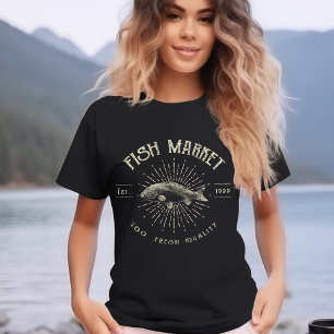 Fischmarkt 100 T - Shirt für frische Qualität