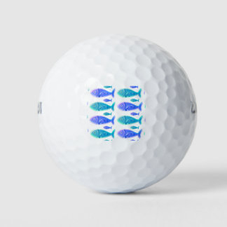 Fischmuster Golfball