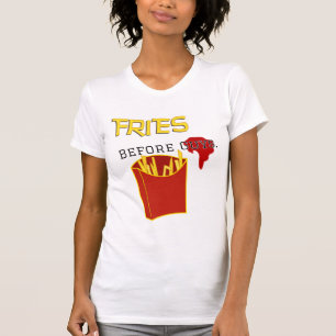 Fischrogen vor Typ-T-Shirt T-Shirt