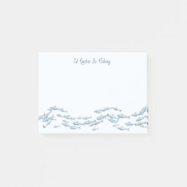 Fischschule 4 x 3 post-it klebezettel