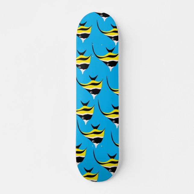 Fischschule Skateboard (Vorne)