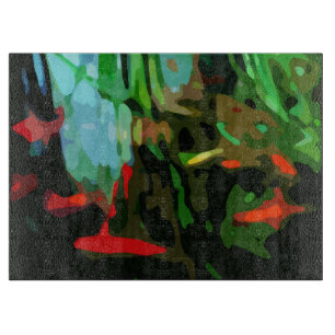 Fischteich Schneidebrett