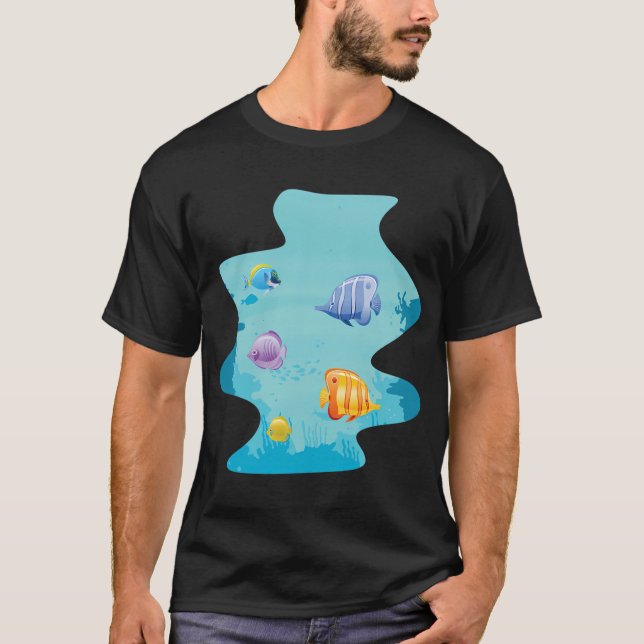 Fischteich T-Shirt (Vorderseite)