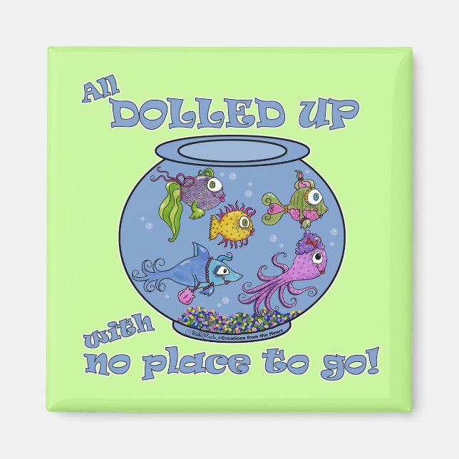 Fischteppich Magnet (Vorne)