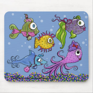 Fischteppich Mousepad