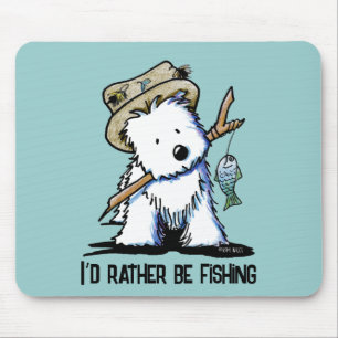 Fischwestie Mousepad