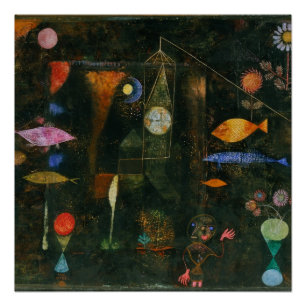 Fischzauber - Paul Klee Poster