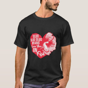 Fischzüchter im Aquarium Fischfang Sucht Fischfäng T-Shirt
