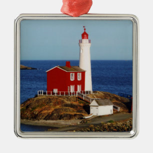 Fisgard Leuchtturm Silbernes Ornament
