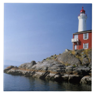 Fisgard Lighthouse in Fort Rodd Hill Fliese