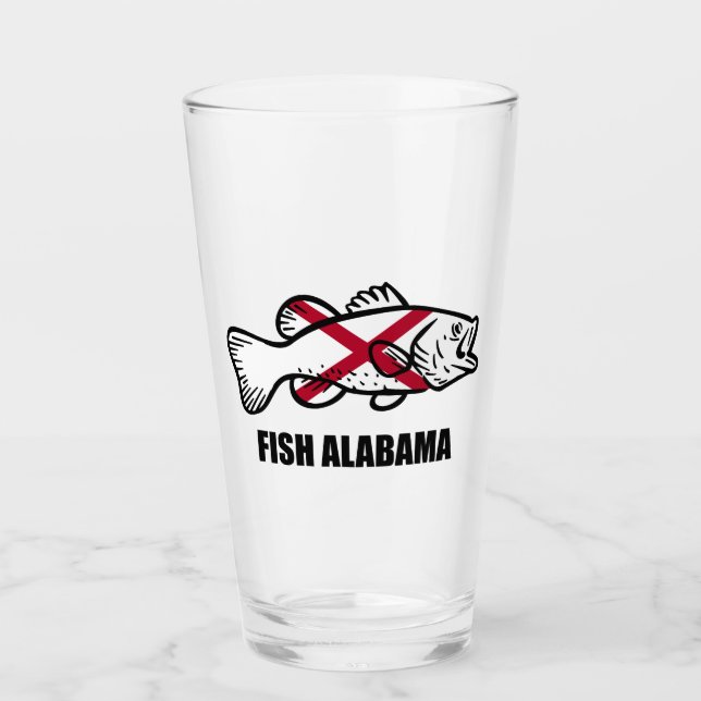 Fish Alabama Glas (Vorderseite)
