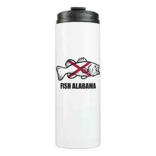 Fish Alabama Thermosbecher