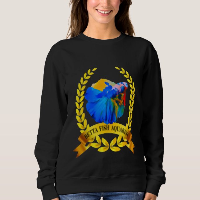 Fish Aquaris Sweatshirt (Vorderseite)