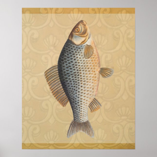 Fish+Artwork+Design+Fishing+Fishy Poster (Vorne)