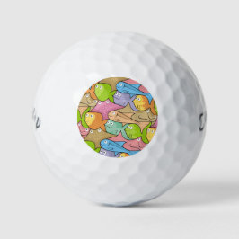 Fish Cartoon Golfball
