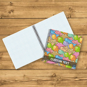 Fish Cartoon Notizbuch