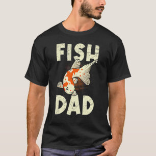 Fish Daddy Koi Vater Koi Pond T-Shirt