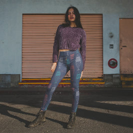 Fish Doodle Leggings