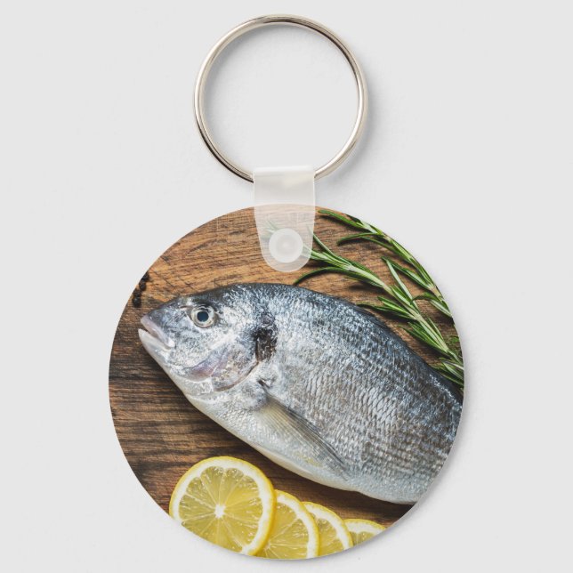 Fish Dorado Schlüsselanhänger (Vorderseite)